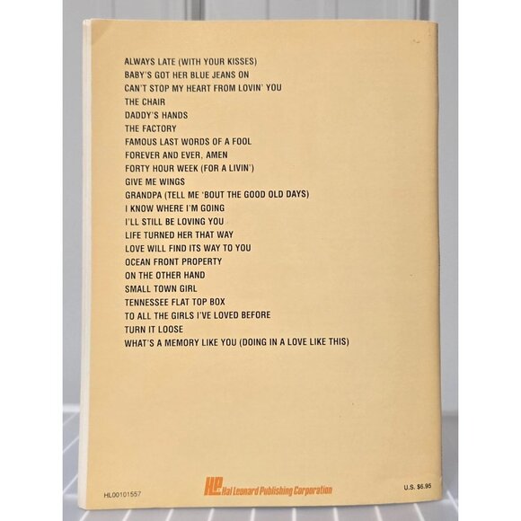 1989 Contemporary Country EZ Play Today Series Piano Music & 22 Song Book - Picture 3 of 6